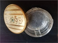 Glass Jewelry container