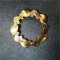 Gold Toned Brooch