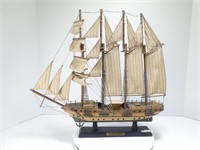 WOODEN TALL SHIP MODEL