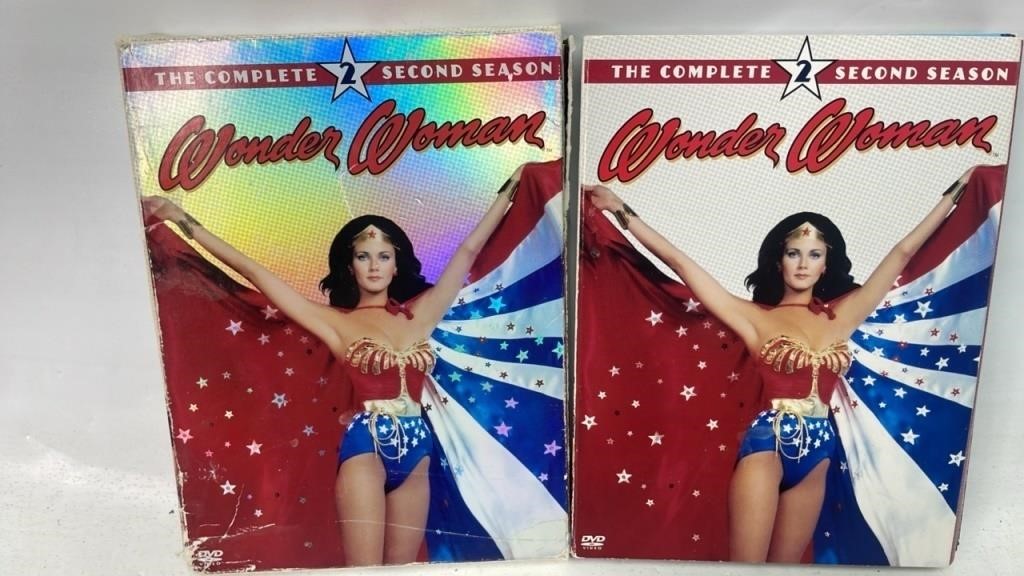Wonder Woman Season 2 DVD lot