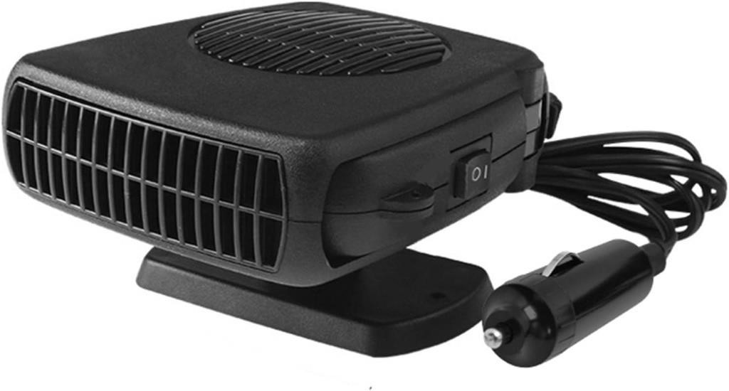 UOIENRT Car Fan Heater, 12V 200W Portable H