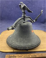 Old Black Cast Iron Bell