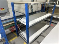 Bay Steel 3 Tiered Adjustable Stock Shelving