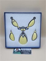 Large Yellow New Necklace Set