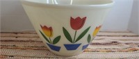 Fire King Tulip mixing bowl