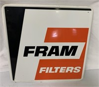 Fram Filters metal sign