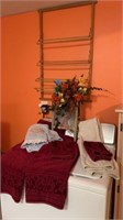 WOODEN WALL MOUNT LAUNDRY DRYING RACK