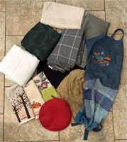 Aprons, Tablecloths, Hand Towels & More
