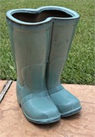 Cute Ceramic Rain Boot Planter