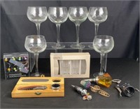 Wine Glasses and Barware