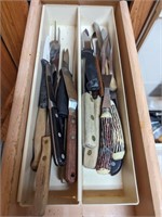 Kitchen Drawer Knife Lot