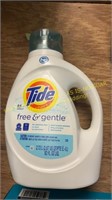 Tide free and gentle 92oz laundry soap