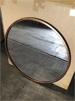 Antique Bronze Wall mirror 27”