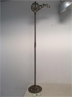 Vintage Ornate Metal Lamp Base - No Wiring