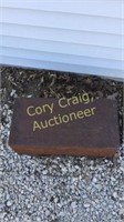 Metal Block With Name McConnell