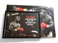 2 Mike Tyson Boxing Posters