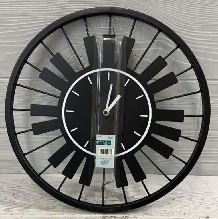 New 15.75" Modern Wall Clock