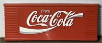 (SM) Coca-Cola Plastic Sign 27 3/4 x 11