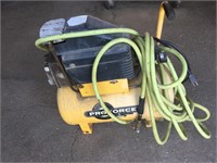 ProForce Air Compressor W/Hose, Powers On