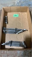 Assorted craftsman wrench’s