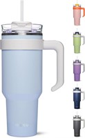 40 oz Tumbler with Handle  Insulated Tumbler with