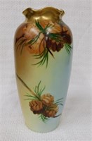 Antique Austria 9" "Pinecone" vase