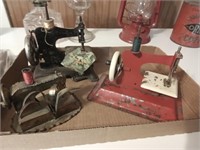 Metal childs sewing machines