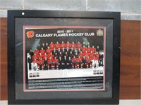 2010-2011 27x23" Calgary Flames Hockey Club Pic