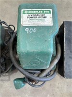 Greenlee 975 hydraulic power pump