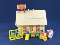 Vintage Fisher Price School House and some