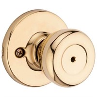 C1313  Kwikset Tylo Bed/Bath Knob in Polished Bras