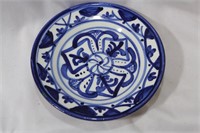 A Blue and White Small Plate