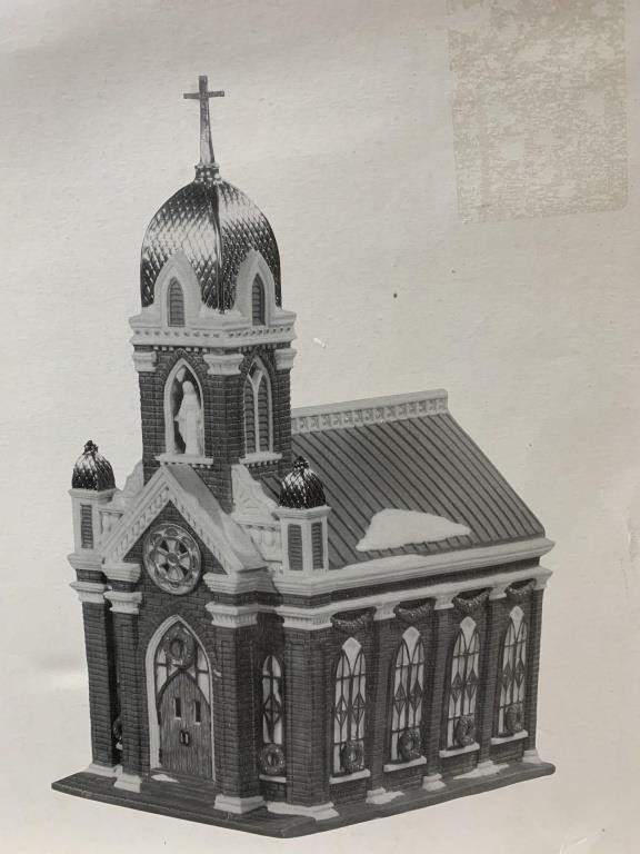 Dept 56 Holy Name Church Christmas in the City