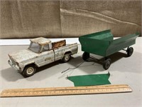 Toy Truck & Wagon