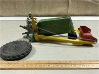 Slik-Toys Made in Lansing, Iowa Toy Tractor with