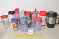Group lot of Tumblers & Drinking Cups