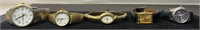 Group of watches (one is gold plated 18k) PB