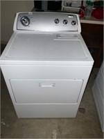 Whirlpool electric dryer - working - clean