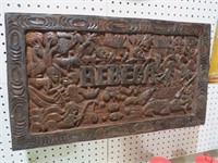 HAITIAN RELIEF CARVING