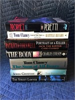 Novel Books Lot of 7 Grisham Clancy Colson