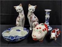 Group of ceramic & porcelain items