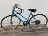 Japanese Vtg World Traveler baby blue bike
