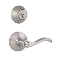 $32  Satin Nickel Combo Pack with Deadbolt