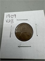 1909 VDB Lincoln Wheat Penny