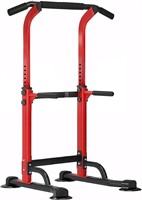 SogesPower Power Tower Dip Station Pull Up Bar for