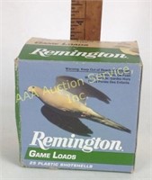 Remington 20 gauge 7/8 oz. shot 8 shot  game