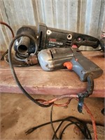 Vintage drill and Sears 3/8 hp 6" disc sander