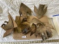Lot of Old Farm Implement Parts