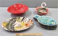 Decorative Art Pottery Lot Collection