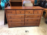 10 Drawer low chest